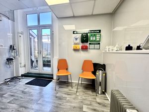 Rear Staff Area- click for photo gallery